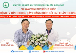 BỆNH LÝ TỔN THƯƠNG DÂY CHẰNG KHỚP GỐI SAU CHẤN THƯƠNG