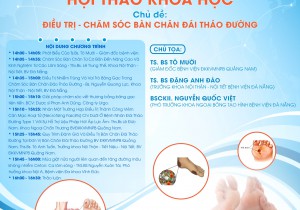 HỘI THẢO KHOA HỌC: " ĐIỀU TRỊ - CHĂM SÓC BÀN CHÂN ĐÁI THÁO ĐƯỜNG"