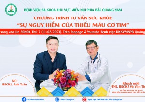 TƯ VẤN SỨC KHOẺ: SỰ NGUY HIỂM CỦA THIẾU MÁU CƠ TIM