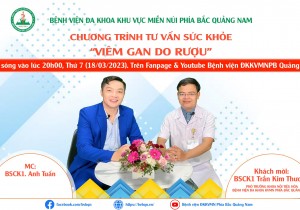 TƯ VẤN SỨC KHOẺ: VIÊM GAN DO RƯỢU