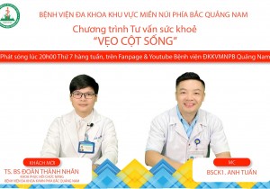 Chương trình tư vấn sức khoẻ: Vẹo cột sống
