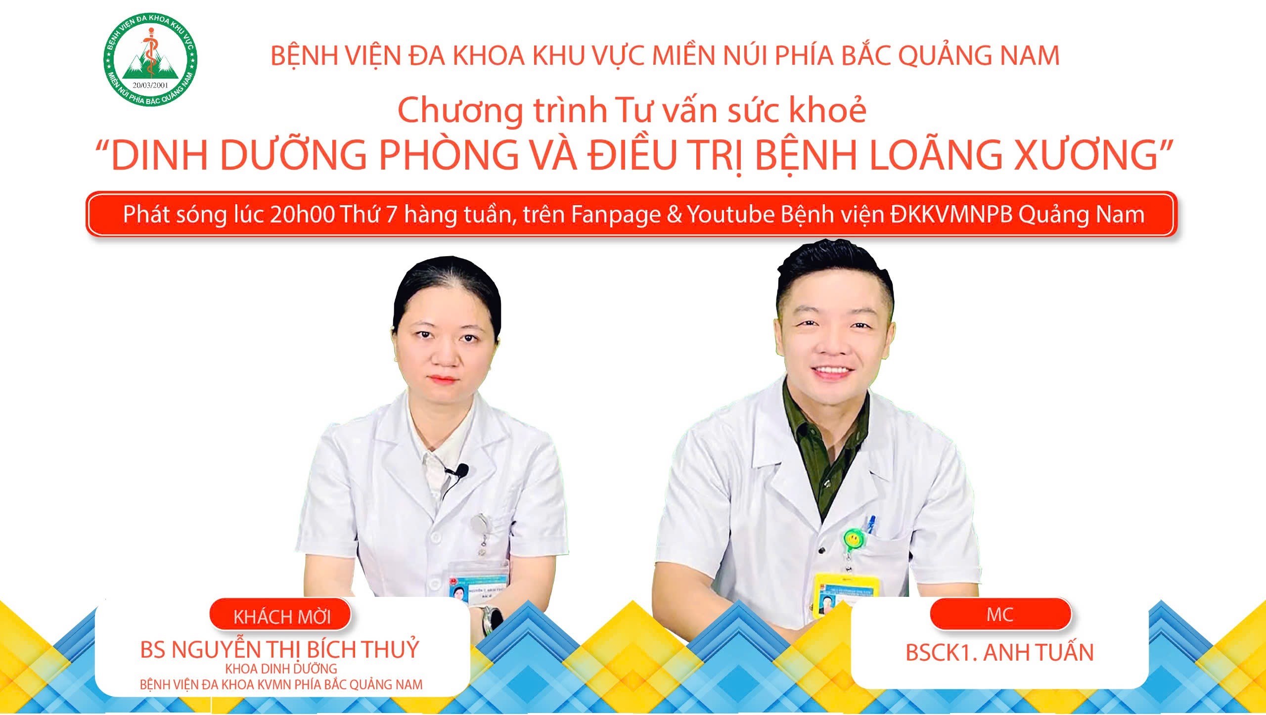 Chương trình TVSK: Dinh dưỡng phòng và điều trị loãng xương