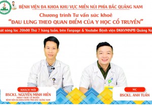 Chương trình TVSK: Đau lưng theo quan điểm của Y học cổ truyền