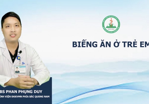 Chương trình TVSK: Biếng ăn ở trẻ em
